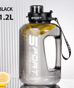 Water Bottle Large Sports Water Bottle Travel Kettle Large Fitness Gym Portable Capacity with Straw Leakage-Proof Cup Drinkware