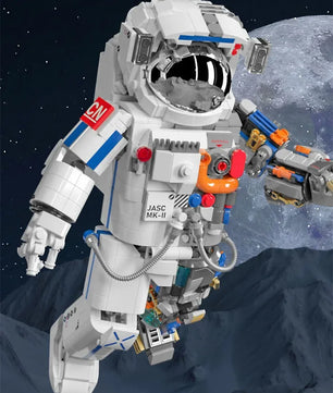 900PCS MOC Spaceman Astronaut Model Building Blocks Mechanical Exploring Adventure Assemble Bricks Puzzle Toy Christmas Gift Kid