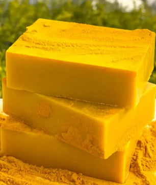 Turmeric Soap Face Cleansing Anti Acne Whitening Skin Lightening Face Remove