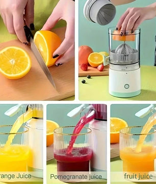 Portable Electric Juicer USB Charging Orange Lemon Fruit Blender Mini Household Juice Squeezer Mixer Citrus Juicer for Travel