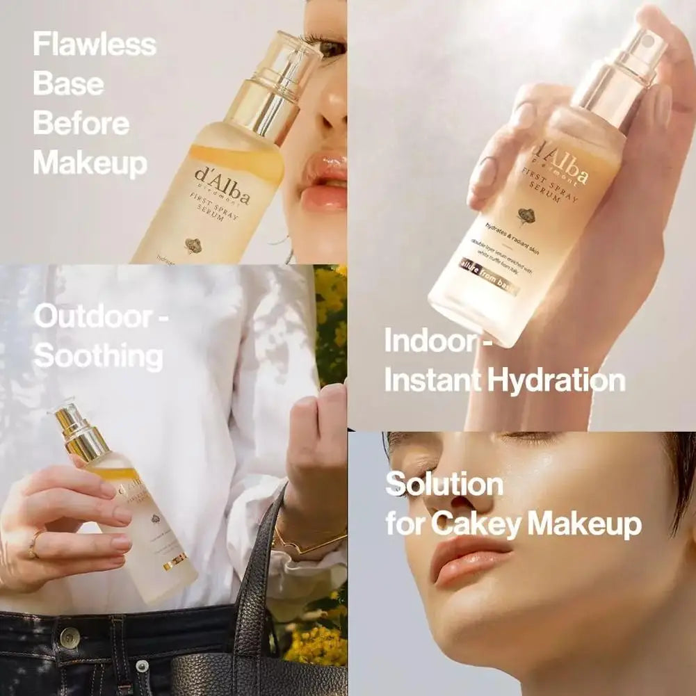 100ML DAlba White Truffle Spray Essence Light Facial Moisturizer Skin