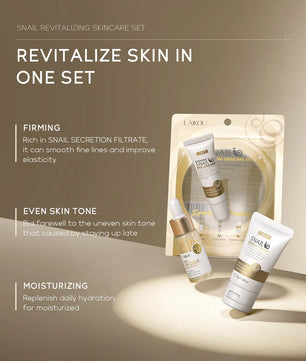 3pcs/set LAIKOU Vitamin C 24K Golden Sakura Skin Care Sets Face Cream