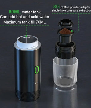 Wireless Electric Portable Espresso Coffee Machine
