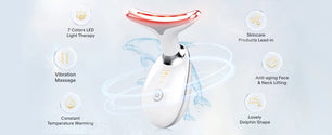 Dropshipping Facial Massager Neck Facial Beauty Device Lifting Tighten Skin Care Tool