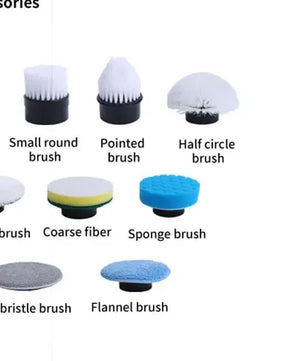 Cordless Spin Scrubber Electric Multipurpose Cleaning Brush for Kitchen Bathroom Toilet - Household Hair Brushes And Mops