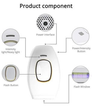 500000 Flashes Bikinis IPL Pulses Epilator Painless Laser Hair Removal Facial Professional Depilator Devices