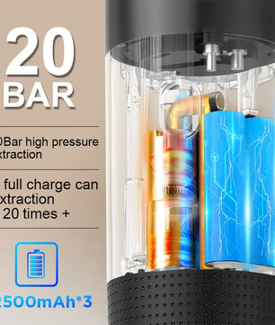 Wireless Electric Portable Espresso Coffee Machine