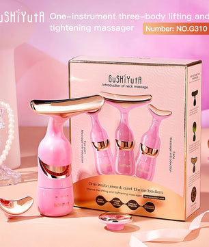 3 In 1 Facial Lifting Device Neck Facial Eye Massage Face Slimmer