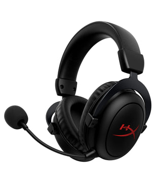 HyperX Cloud II Core Wireless Headset Gaming USB for PC Windows Computer Gamer Detachable Noise Cancelling Microphone DTS Headph