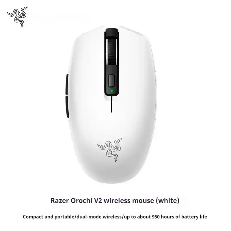 Razer Orochi V2 Wireless Bluetooth Mouse Lightweight 2 Wireless Modes 5g Mice Advanced 18k Dpi Optical Sensor Pc Gaming Mouse