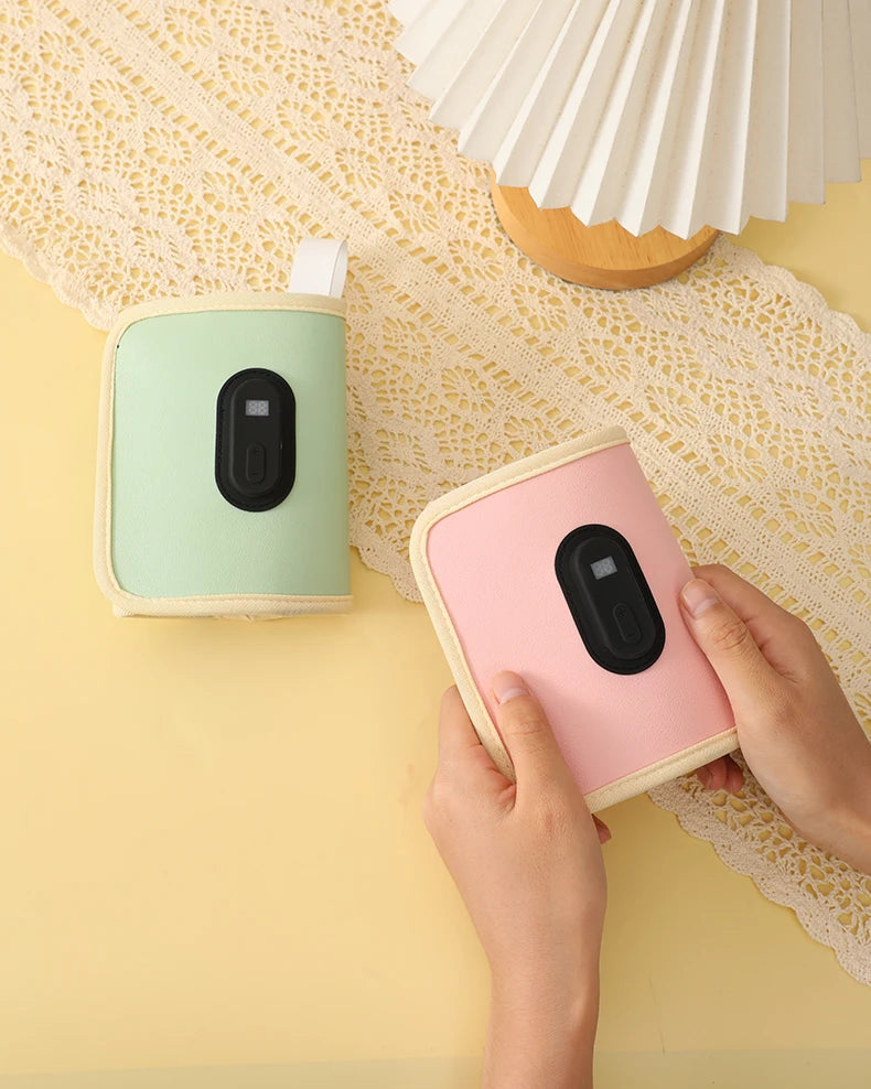 USB constant temperature heating bottle cup cover insulation artifact warm milk cover portable universal insulation cover for ou