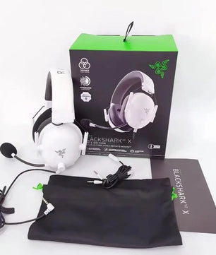 Razer BLACKSHARK V2 X Headphones E-sports Game Headset with Microphone 7.1 Surround Sound Video Gaming Earphone Wired for PC PS5