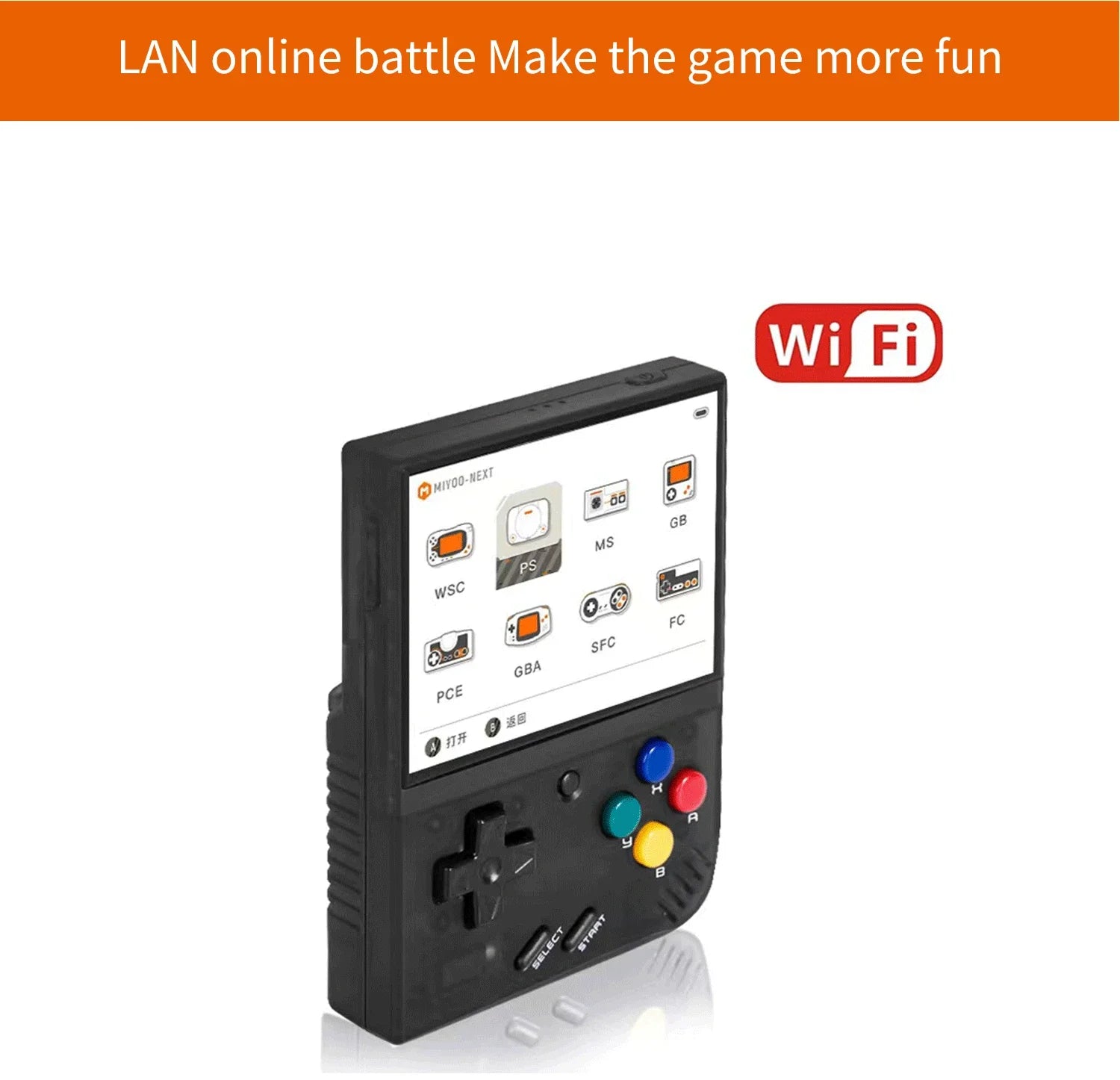 NEW Miyoo mini + Miyoomini Plus 3.5'' IPS OCA Portable 128GB Video Game Consoles ARM-Cortea-A7 3000mAh Support More Retro Game