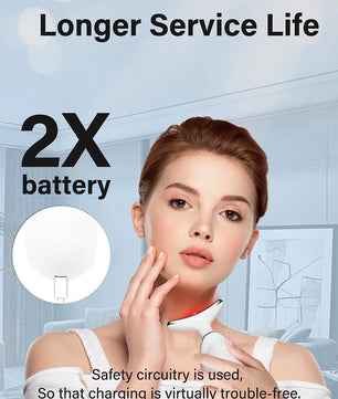 Dropshipping Facial Massager Neck Facial Beauty Device Lifting Tighten Skin Care Tool