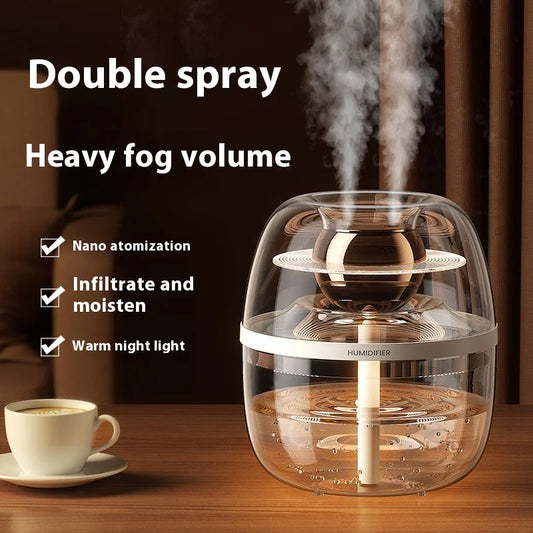 oil diffuser essential oils with Night Light room freshener 3L Purifier Diffuser USB Ultrasonic Cool Mist Sprayer