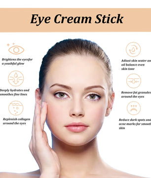 Snail Eye Cream Stick Collagen Fade Fine Lines Wrinkle Lightening Dark Circles