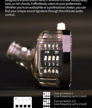 KZ ZS10 Pro 2 in Ear Metal Earphone HIFI Bass Earbud 4-Level Tuning Switch Headphone 2PIN Cable ZS10PRO2 ZSNPRO AS16PRO