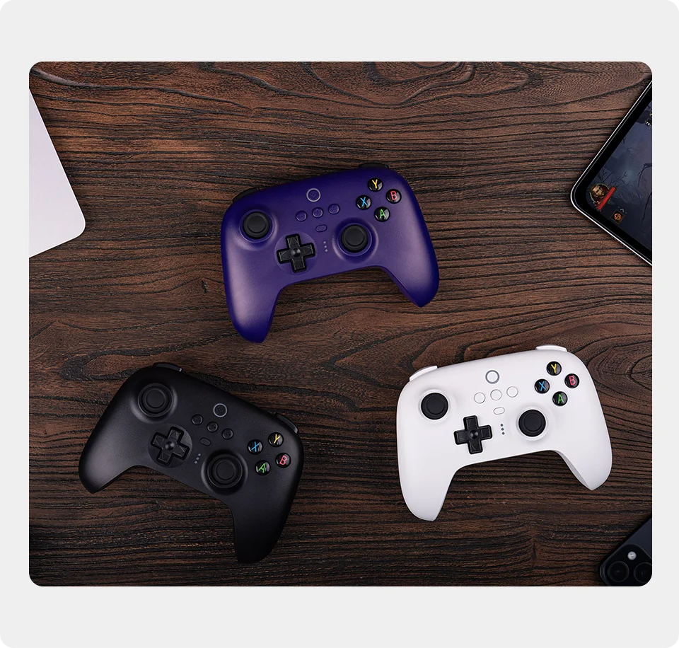 8BitDo - New Ultimate 2.4G Wireless, Hall Effect Joystick Update, Gaming Controller for PC, Windows Steam Deck, Android & iPhone