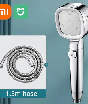 Xiaomi High Pressure Shower Head 3 Modes Adjustable Filter Shower Head Set New Smart Bathroom Shower Head Accessories Sprayer