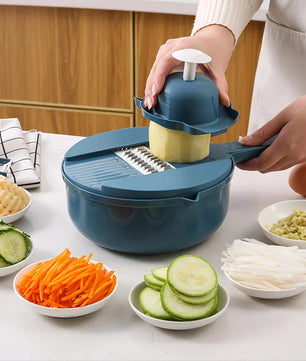 9 in 1 Vegetable Cutter Multi-Functional Potatoes Manually Cut Shred Slicer Grater Kitchenware Acceesories Tools