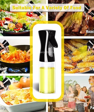 Oil Spray Bottle 200/300ml – Cooking & BBQ Oil Dispenser