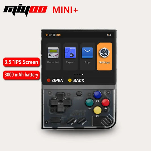 NEW Miyoo mini + Miyoomini Plus 3.5'' IPS OCA Portable 128GB Video Game Consoles ARM-Cortea-A7 3000mAh Support More Retro Game