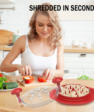 Chicken Shredder Tool: BPA-Free, Anti-Slip Meat Chopper for Kitchen