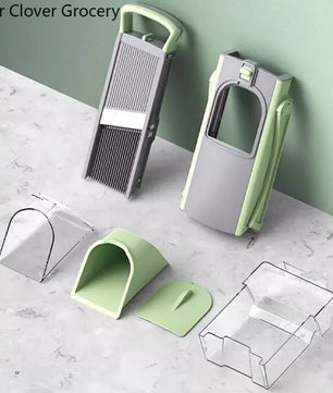 Adjustable Mandoline Slicer Stainless Steel Vegetable Slicer Julienne Safe Vegetable Dicer Onion Carrot Slicer