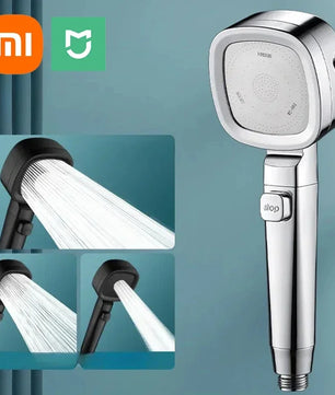 Xiaomi High Pressure Shower Head 3 Modes Adjustable Filter Shower Head Set New Smart Bathroom Shower Head Accessories Sprayer
