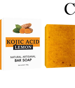Turmeric Soap Face Cleansing Anti Acne Whitening Skin Lightening Face Remove