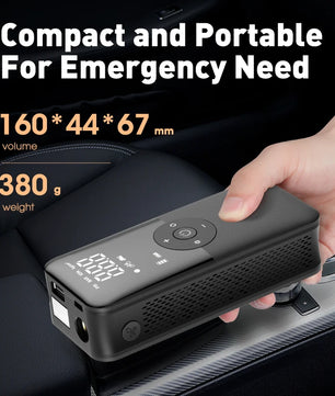 CARSUN Rechargeable Air Pump Tire Inflator Portable Compressor Digital Cordless Car Tyre