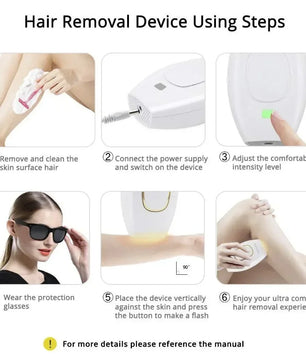 500000 Flashes Bikinis IPL Pulses Epilator Painless Laser Hair Removal Facial Professional Depilator Devices