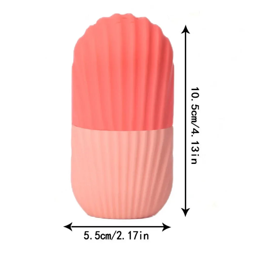 Ice Face Roller Facial Lifting Contouring Tools Silicone Ice Cube Trays Ice Globe Balls Eye Face Massager Beauty Skin Care Tools