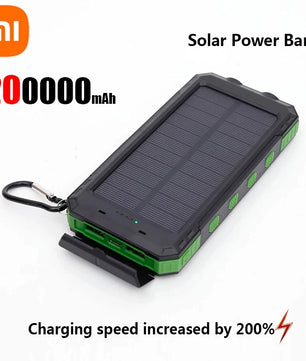 Xiaomi 200,000mAh Solar Power Bank - Fast Charging for iOS & Android