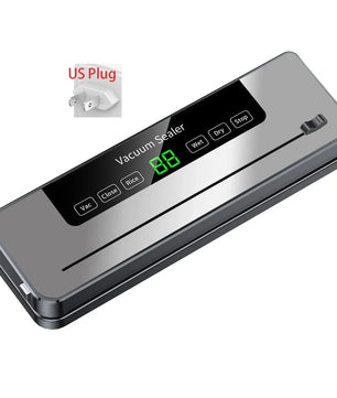 Electric Vacuum Sealer Food Storage Seal Touch Button Dry/Wet Built-in Cutter Kitchen Food Sealing Vacuum packaging machine