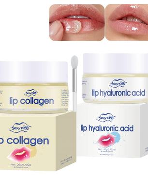 Hyaluronic acid collagen Sleep lip mask 20g deep hydration lasting moisturizing