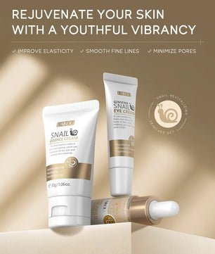 3pcs/set LAIKOU Vitamin C 24K Golden Sakura Skin Care Sets Face Cream