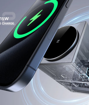 ZEEHOO CubeTrick-X， 3 In 1 15W Fast Charger Wireless ,  Qi2  Wireless Charger， For iphone16 15 14 pro max, Apple Watch ,airpods