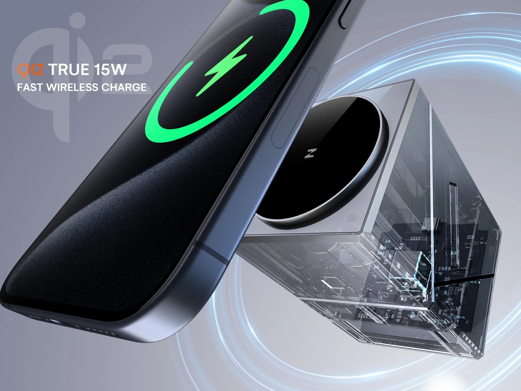 ZEEHOO CubeTrick-X， 3 In 1 15W Fast Charger Wireless ,  Qi2  Wireless Charger， For iphone16 15 14 pro max, Apple Watch ,airpods