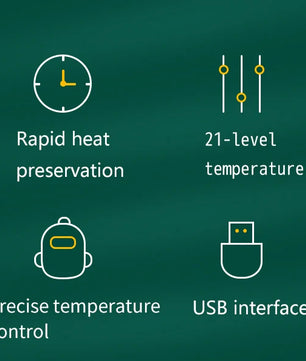 USB constant temperature heating bottle cup cover insulation artifact warm milk cover portable universal insulation cover for ou