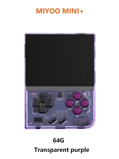 NEW Miyoo mini + Miyoomini Plus 3.5'' IPS OCA Portable 128GB Video Game Consoles ARM-Cortea-A7 3000mAh Support More Retro Game