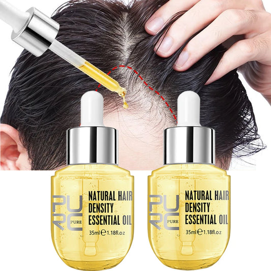 PURC Ginger Hair Growth Oil Fast Hair Loss Treatment Smoothing Repair