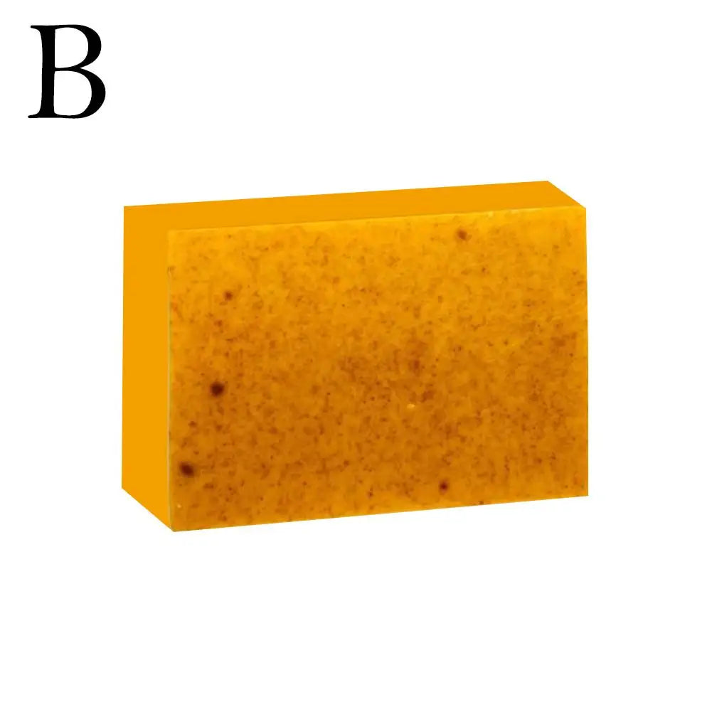 Turmeric Soap Face Cleansing Anti Acne Whitening Skin Lightening Face Remove
