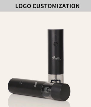 New Rechargeable Electric Salt and Pepper Grinder Adjustable Coarseness Large Capacity Auto Spices Grinders Kitchen Cooking Tool