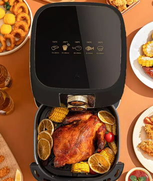 5L air fryer 1500W 220-240V Electric Fryer Air Fryer Home Oil-Free air fryer temperature adjustment 30 Minute Timer