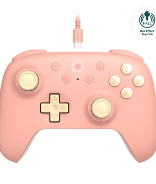 8BitDo Ultimate 2C Wired Gaming Controller Gamepad with Hall Effect Joystick for PC Windows 10 11， Android and Raspberry Pi