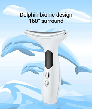 EMS Microcurrent Chin Lifting Face Neck Beauty Device LED Photon Firming Rejuvenation Anti Wrinkle Skin Care Facial Massager