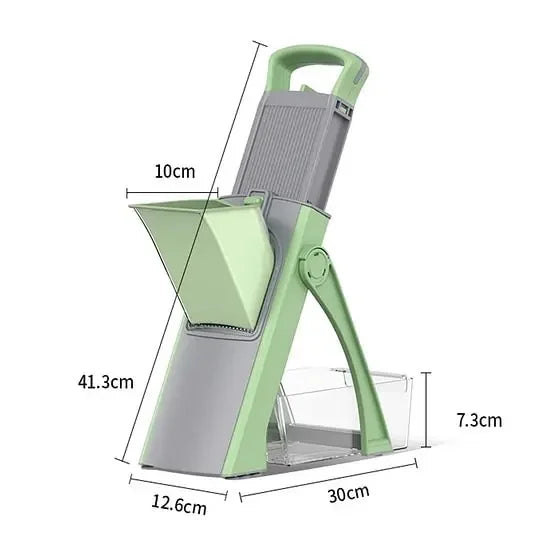 Adjustable Mandoline Slicer Stainless Steel Vegetable Slicer Julienne Safe Vegetable Dicer Onion Carrot Slicer