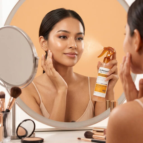 Body Keratin Care Kojic Acid Turmeric Spray Gently Exfoliating Peeling Solution